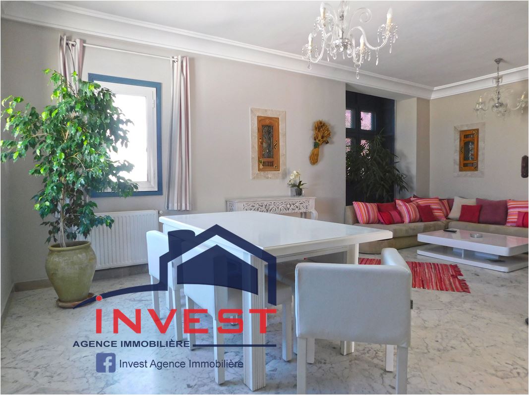 La Marsa&nbsp;Gammart&nbsp;Vente&nbsp;Duplex&nbsp;Duplex s2 vue mer au golden tulip gammarth