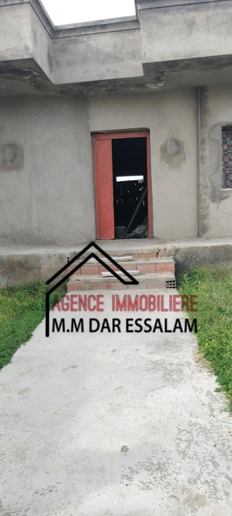 Kelibia&nbsp;Kerkouane&nbsp;Vente&nbsp;Maisons&nbsp;Maison inachev� pr�s de la mer