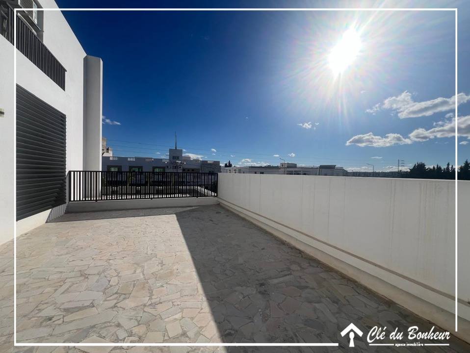 La Soukra&nbsp;Dar Fadhal&nbsp;Vente&nbsp;Appart. 1 pi�ce&nbsp;Appartement neuf avec grande terrasse