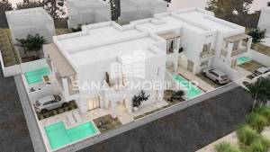 Hammamet&nbsp;Barraket Essahel&nbsp;Vente&nbsp;Appart. 1 pi�ce&nbsp;A villa s3 style duplex ref461a